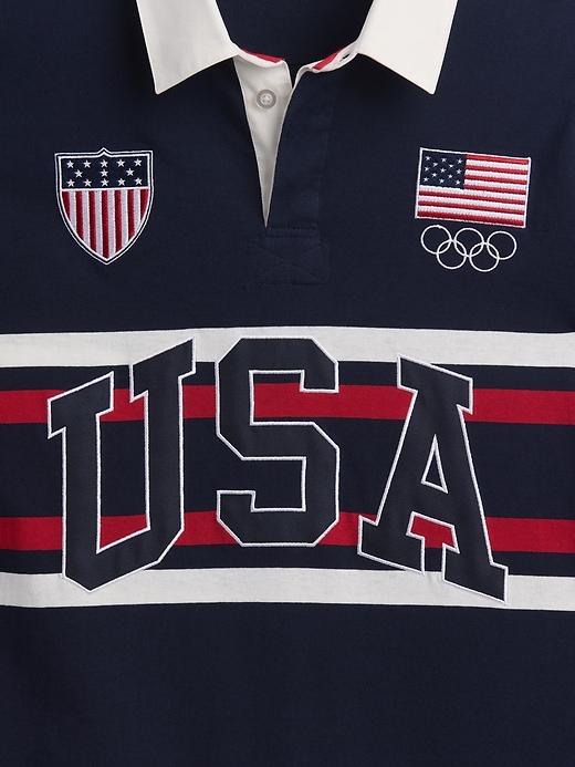 Image number 6 showing, Adult Team USA Rugby Shirt