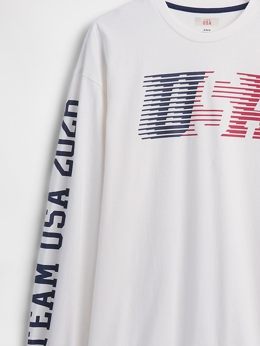 Image number 7 showing, Adult Team USA Oversized Graphic T-Shirt