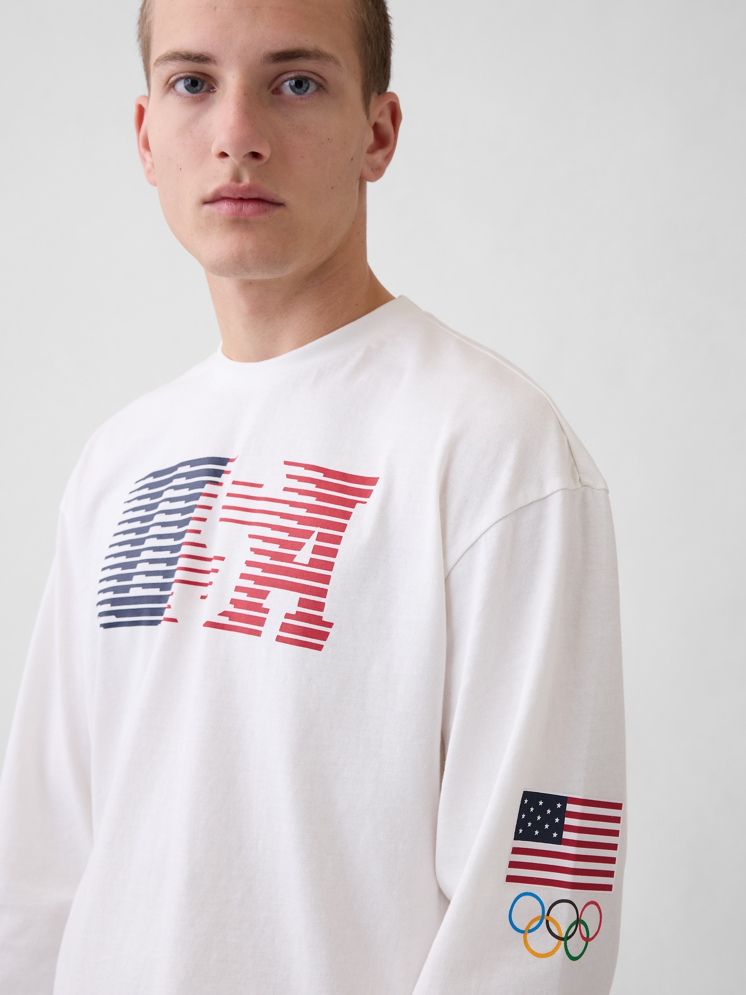 Adult Team USA Oversized Graphic T-Shirt