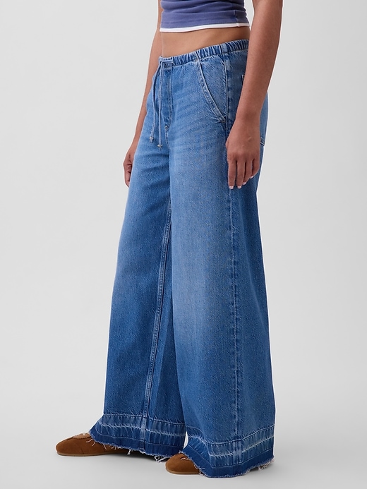Image number 3 showing, Mid Rise UltraSoft Easy Baggy Jeans