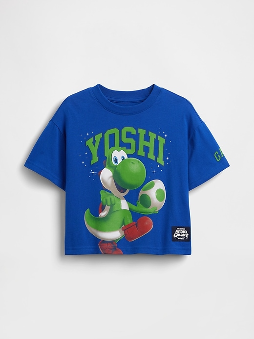 Image number 1 showing, Toddler Super Mario Oversized Graphic T-Shirt