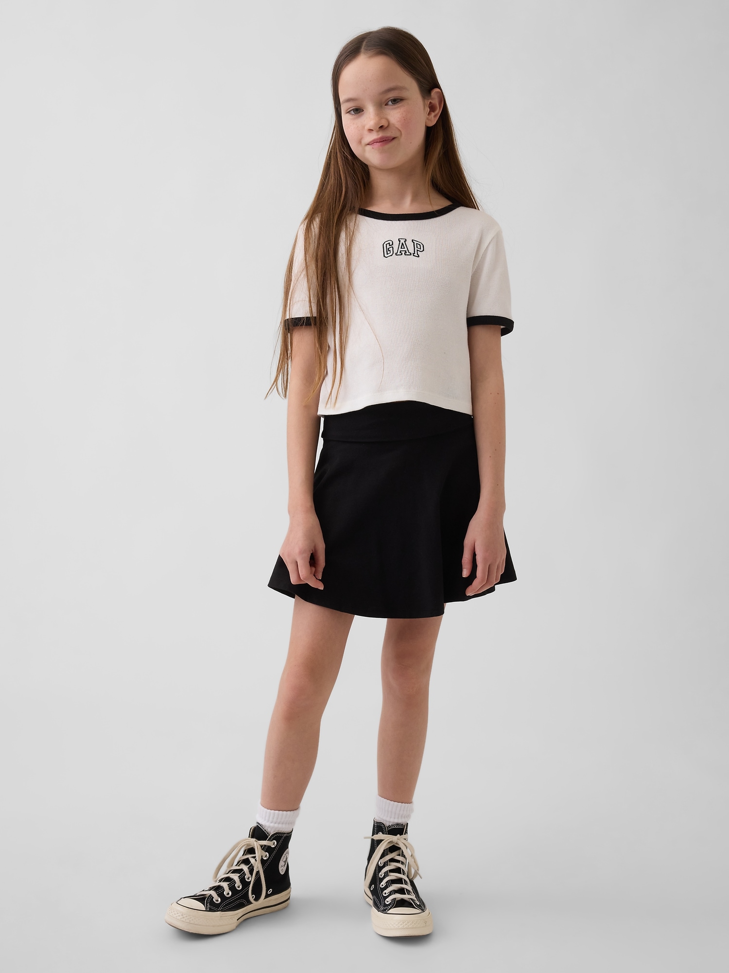 Kids Foldover Skort
