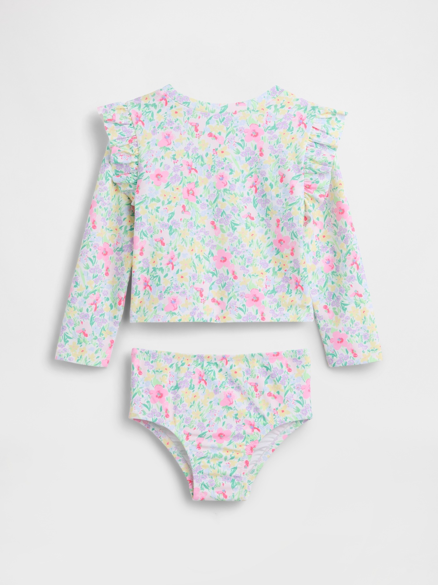 Рашгард Two-Piece для детей — Gap, цвет: С принтом — фото 2