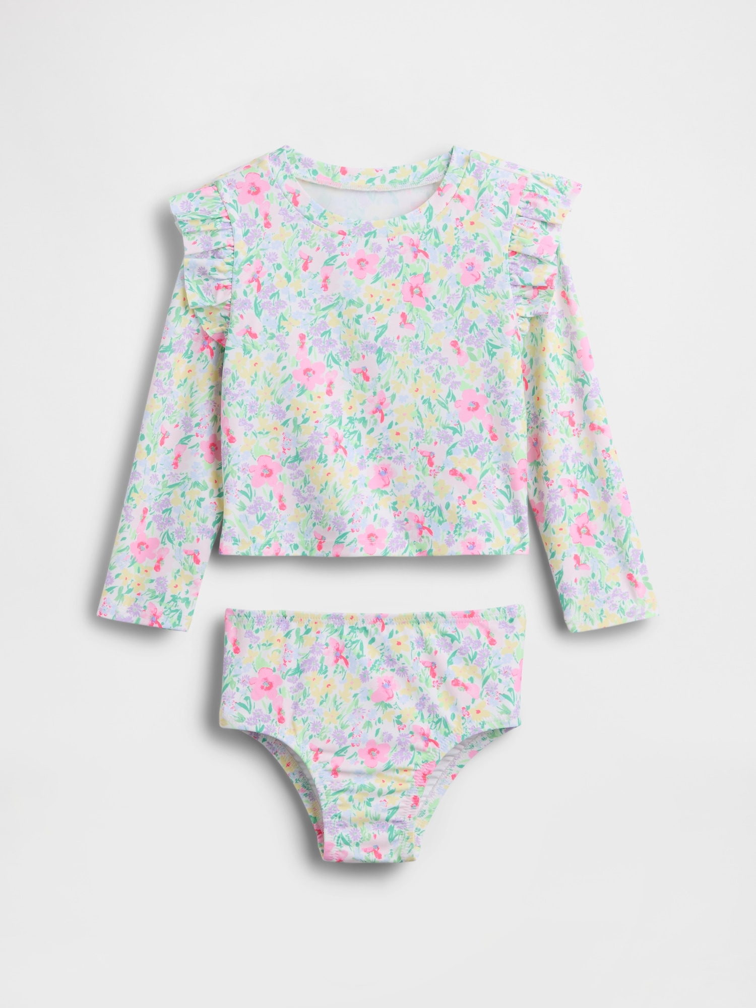 Baby & Toddler Rash Guard Swim Two-Piece