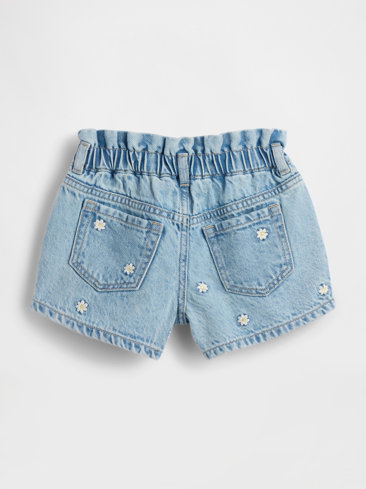 Детские шорты Gap × Disney Baby & Toddler Stride Denim Shorts — фото 2