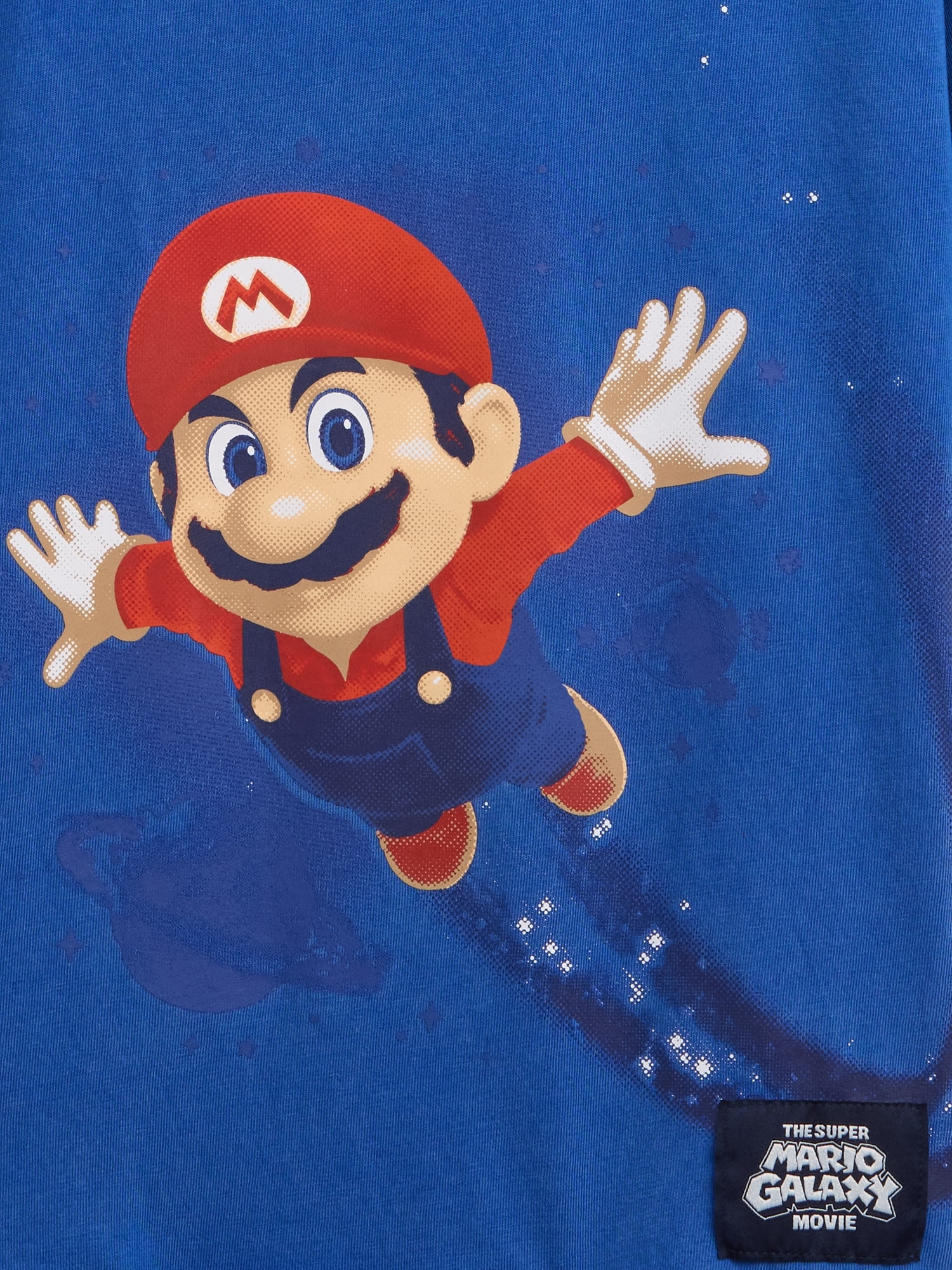 Kids Super Mario Relaxed Graphic T-Shirt