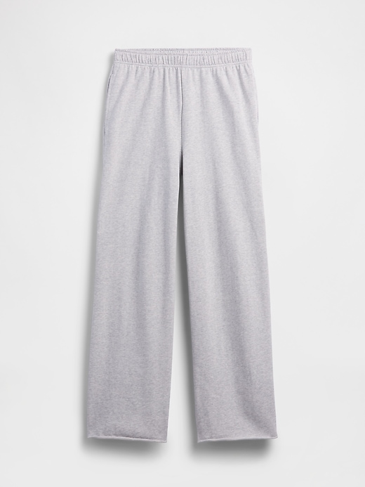 Image number 6 showing, VintageSoft Terry Wide-Leg Sweatpants