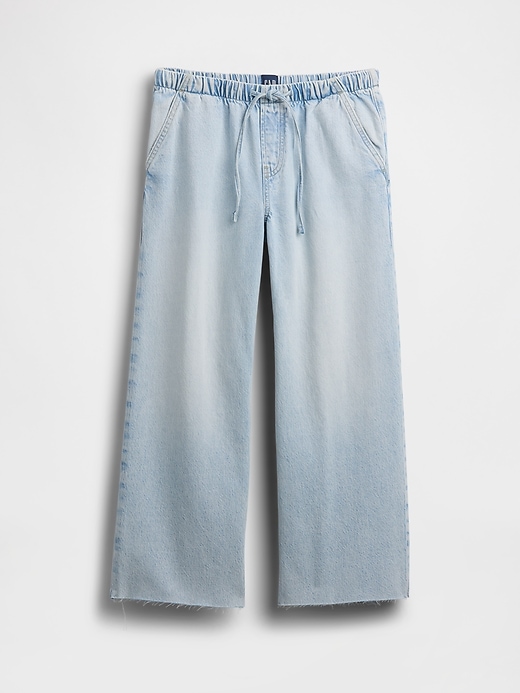 Image number 2 showing, Low Rise Easy '90s Loose Crop Jeans