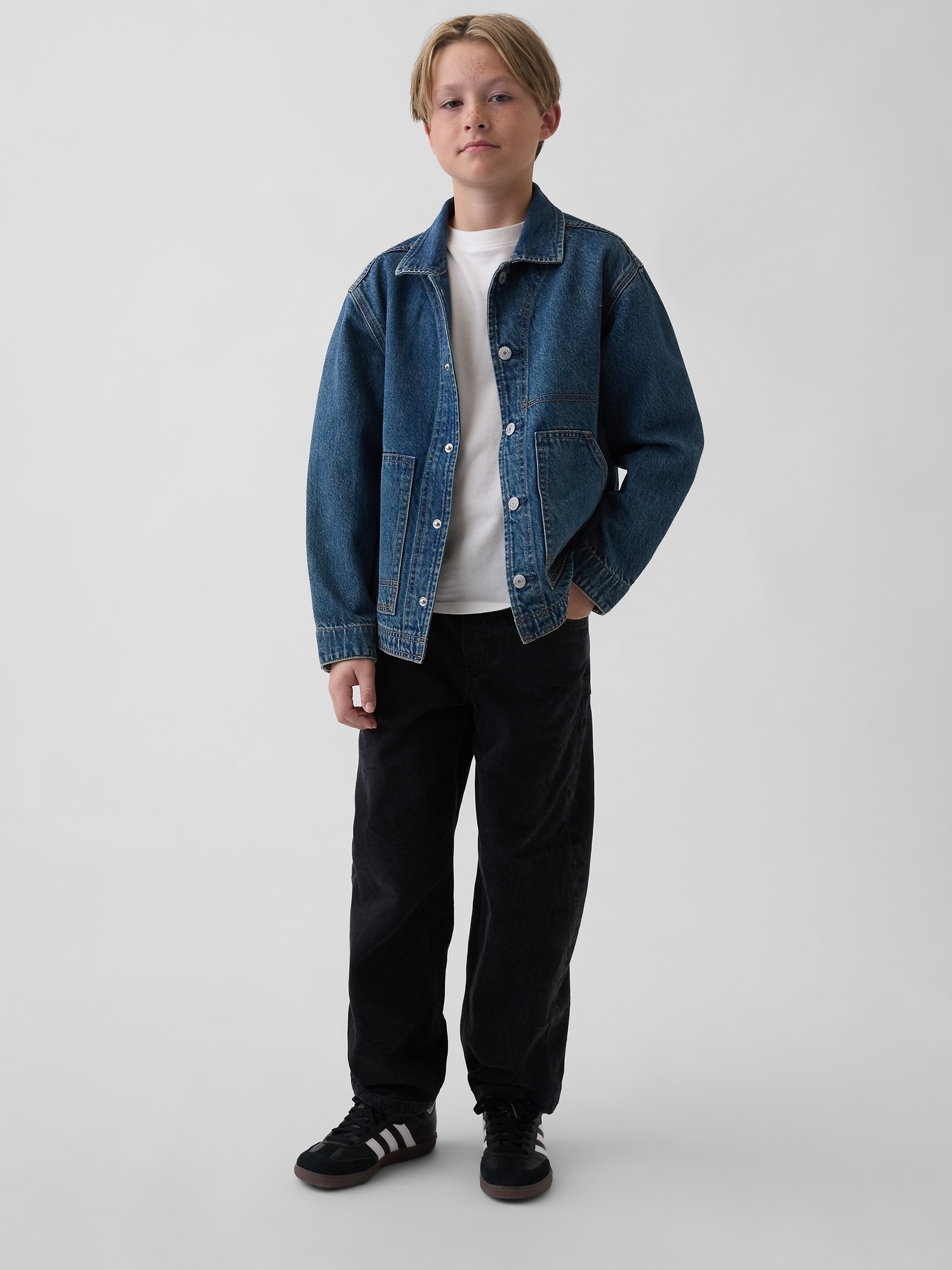Kids Denim Chore Jacket