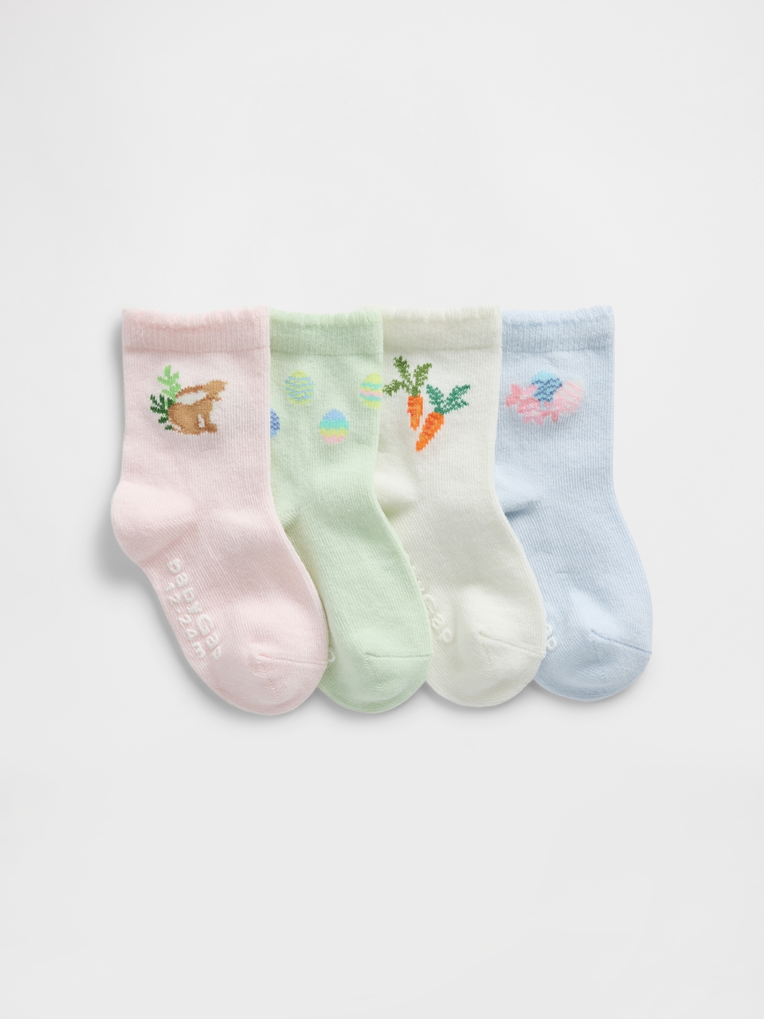 Baby & Toddler Crew Socks (4-Pack)