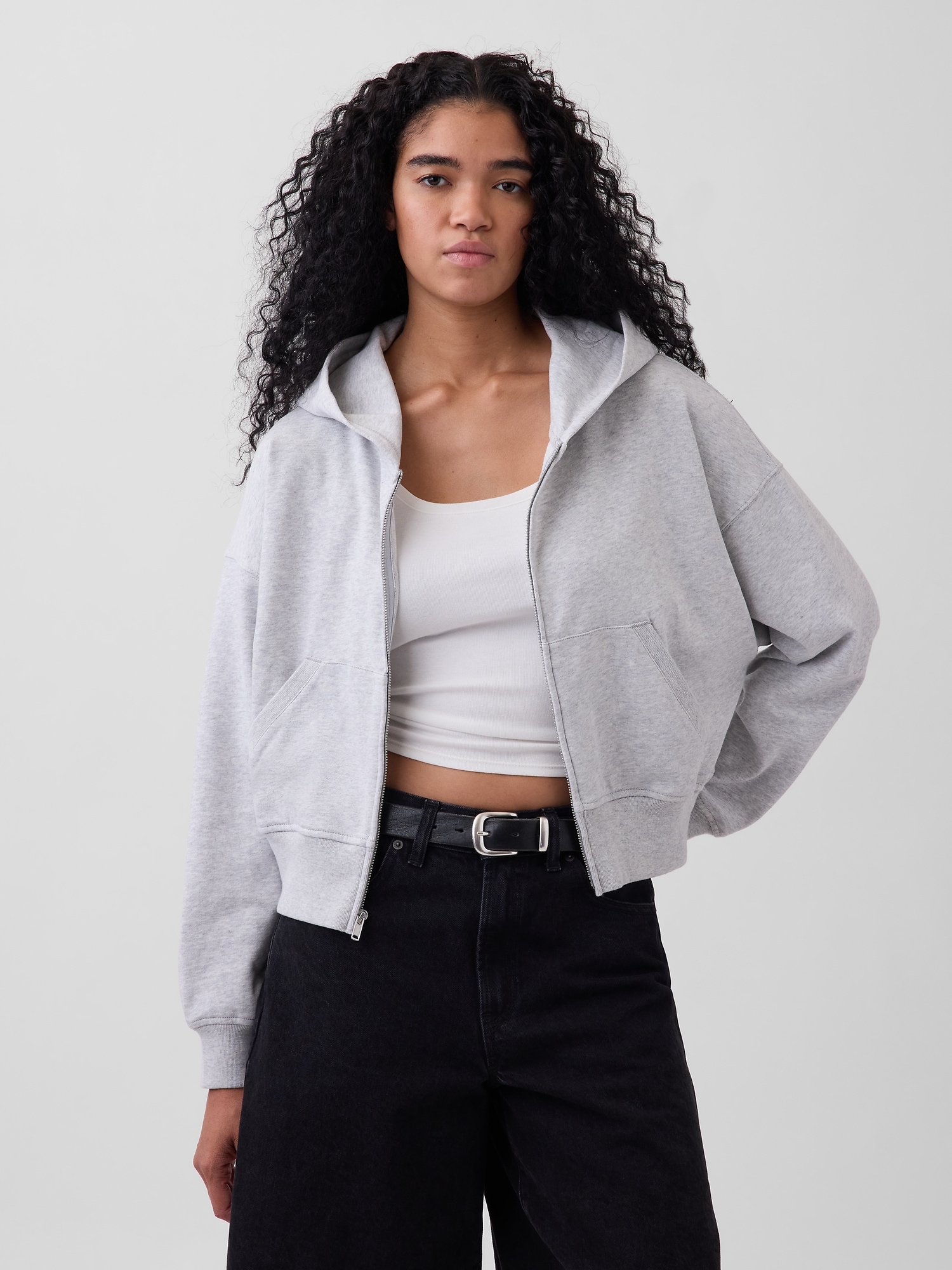 VintageSoft Terry Zip Hoodie