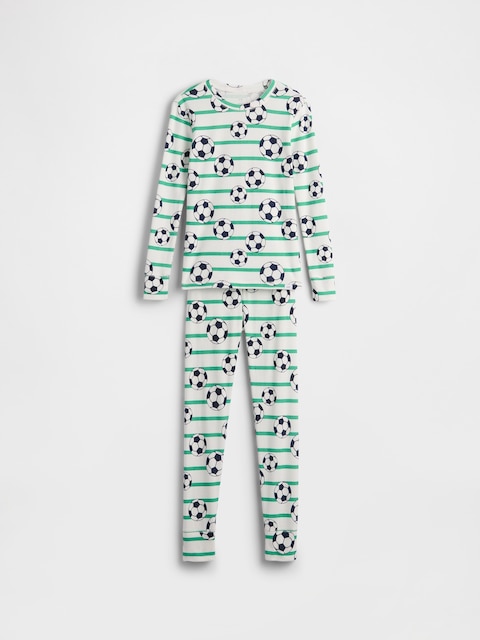 Kids Organic Brushed Cotton PJ Set