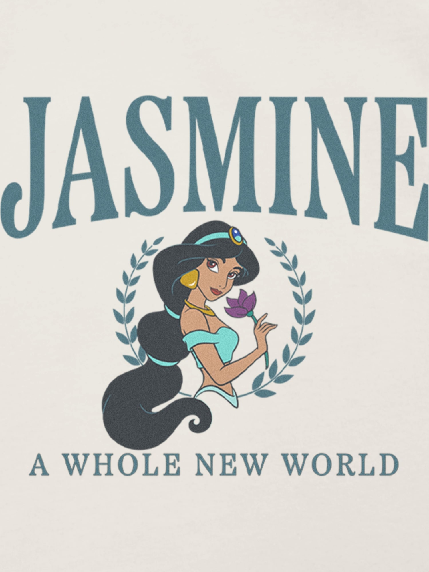 Toddler Jasmine Collegiate Graphic T-Shirt