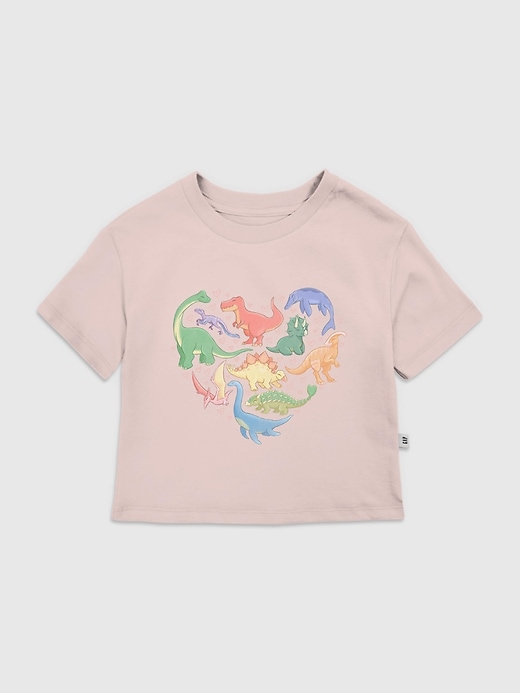 Image number 1 showing, Toddler Dino Hearts Graphic T-Shirt
