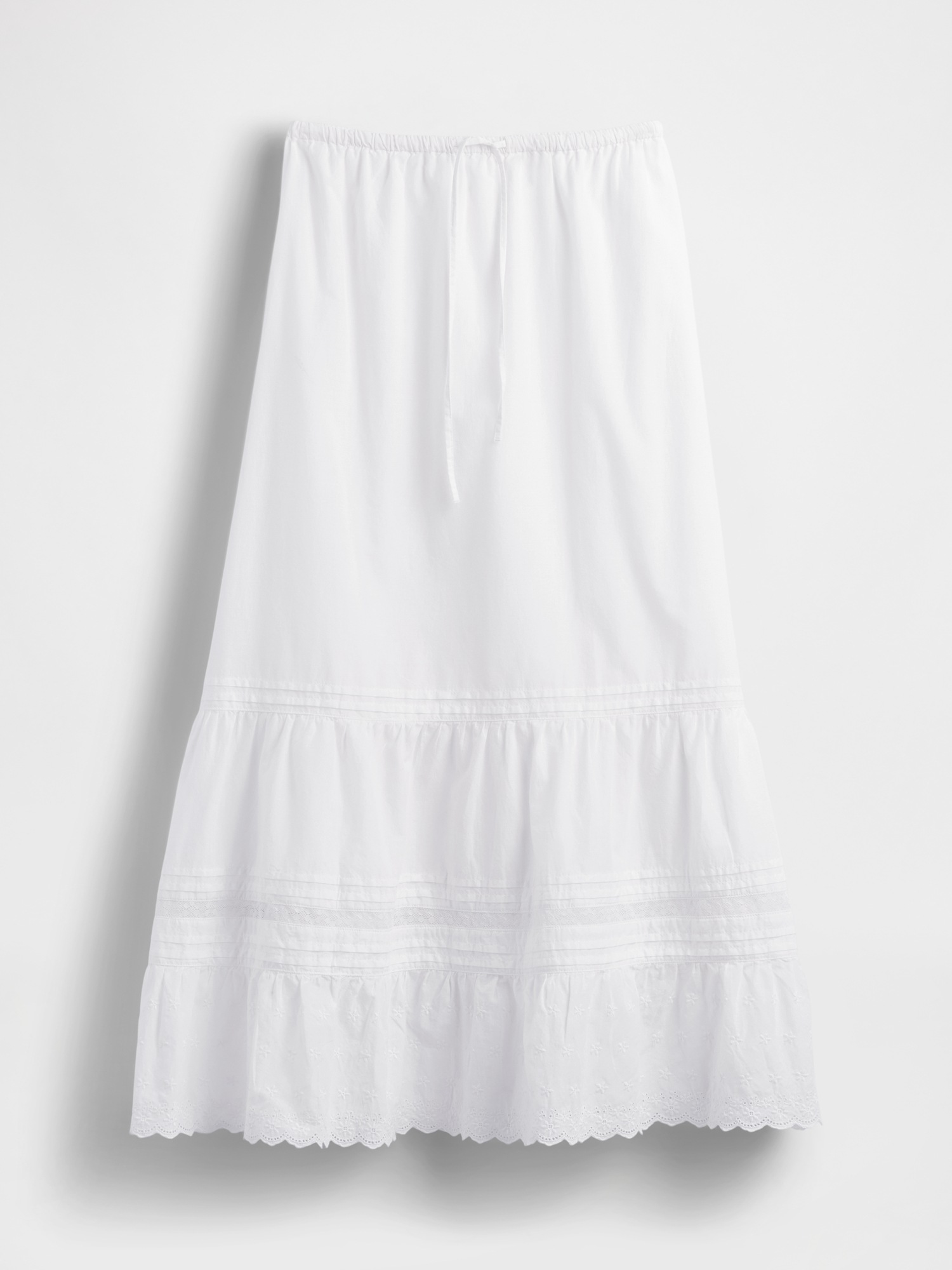 Женские юбки Gap Tiered Easy Maxi Skirt — фото 6