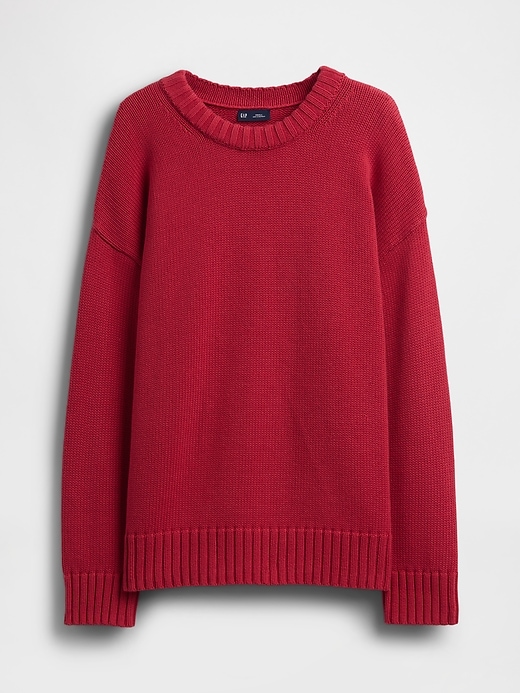 Image number 5 showing, 100% Cotton Oversized Sweater