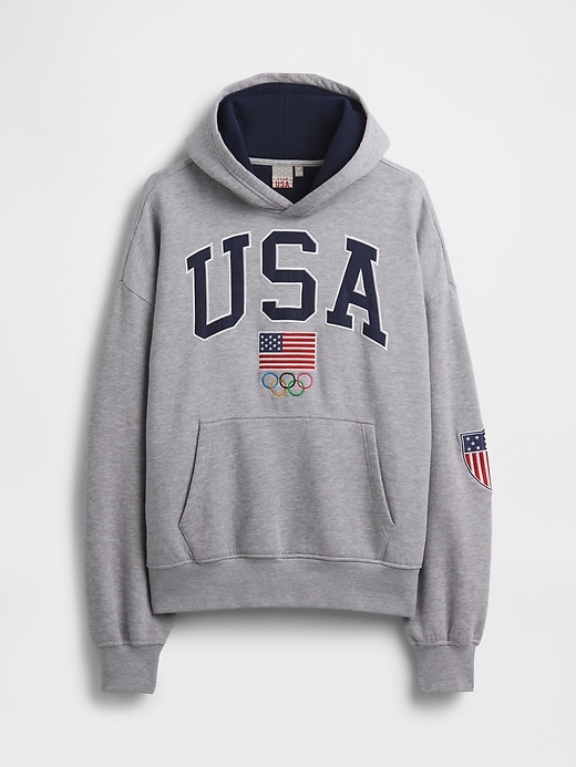 Image number 5 showing, Adult Team USA Heavyweight Oversized Hoodie