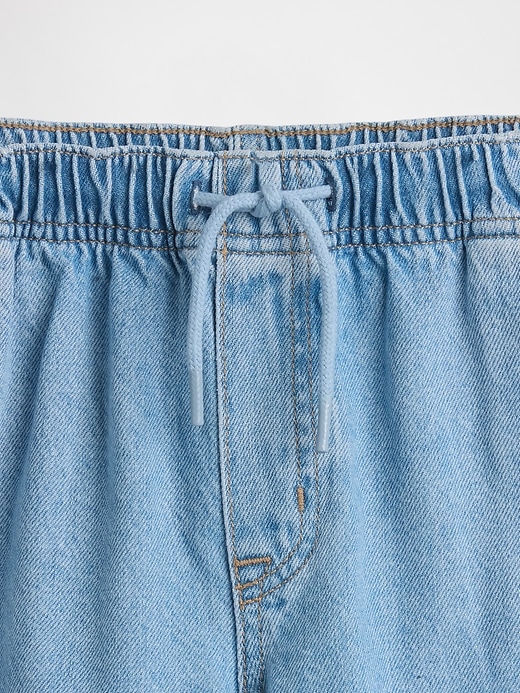 Image number 6 showing, Kids High Rise Stride Easy Wide-Leg Ankle Jeans