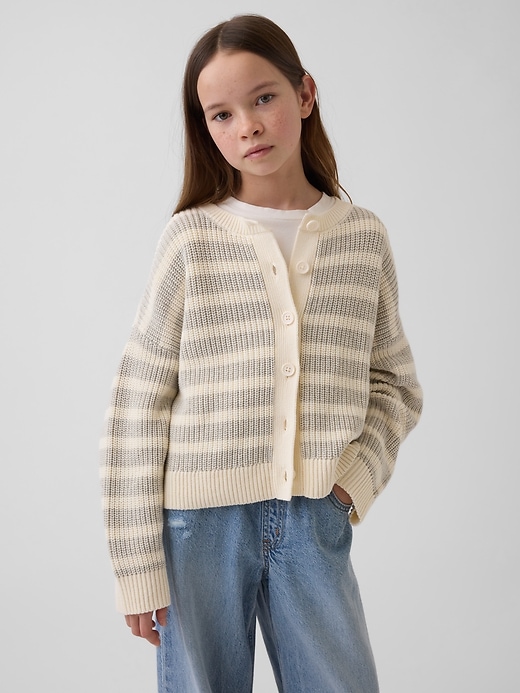 Image number 1 showing, Kids Oversized Cardigan