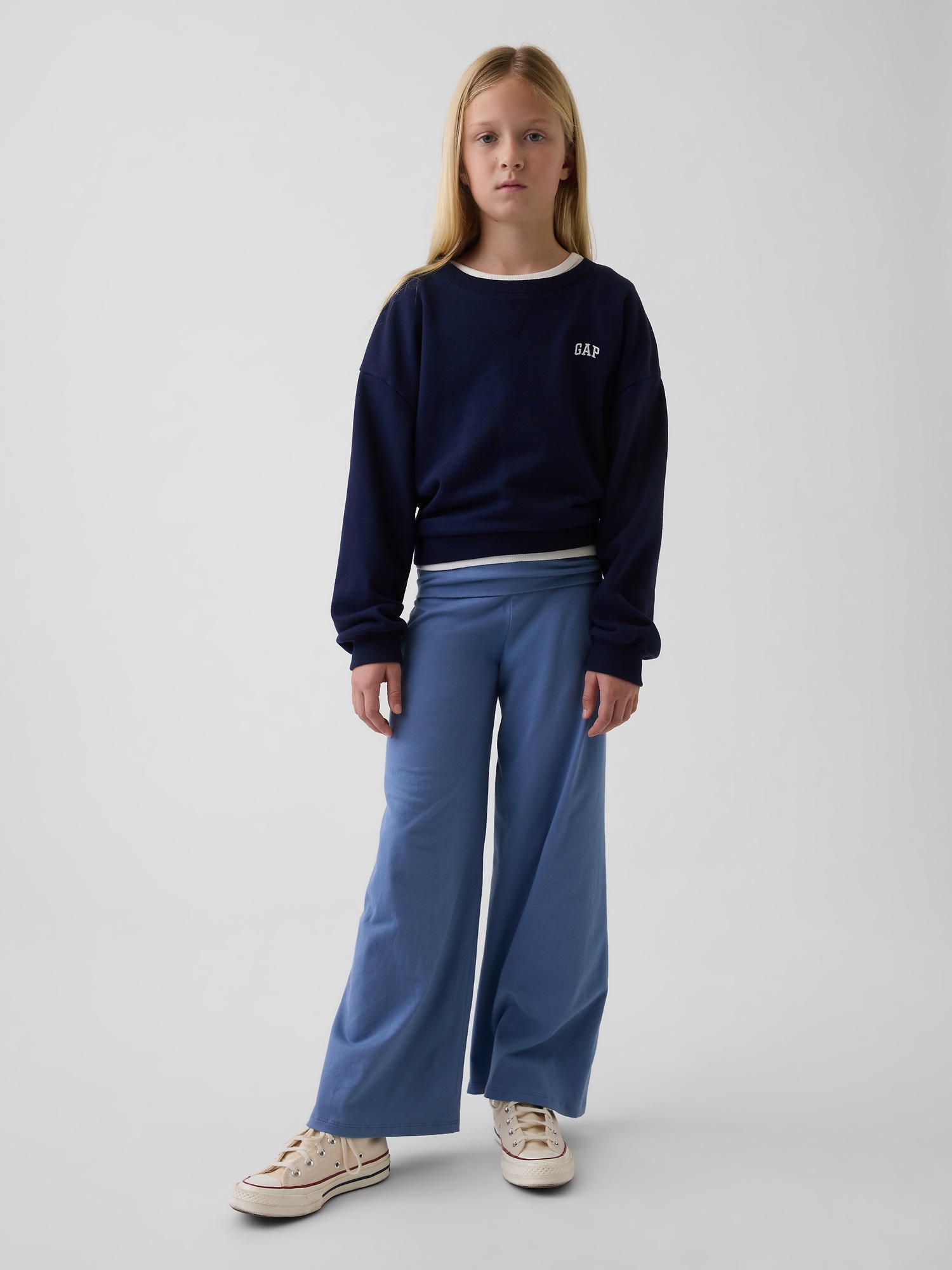 Детские леггинсы Gap с широкой отворачивающейся штаниной