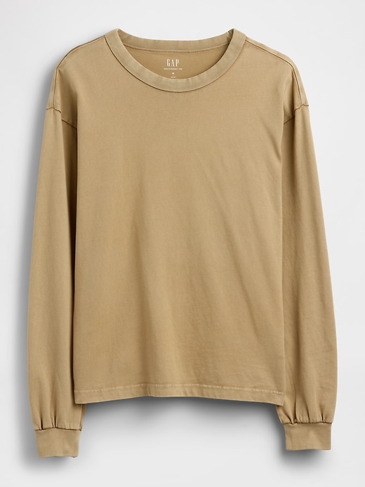 Image number 5 showing, Heavyweight Oversized Crop T-Shirt