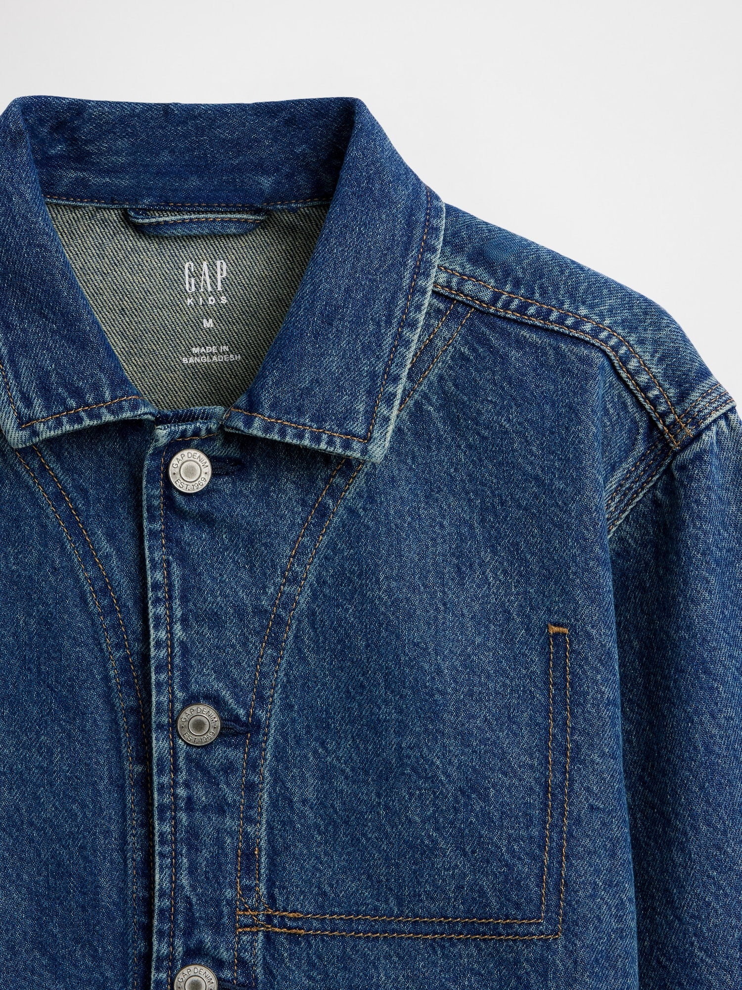 Kids Denim Chore Jacket
