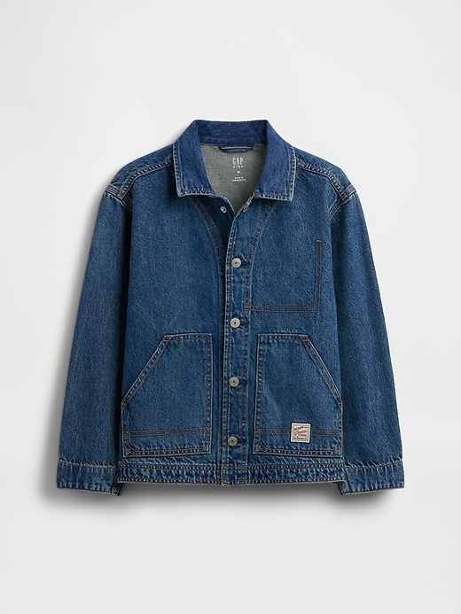 Image number 2 showing, Kids Denim Chore Jacket