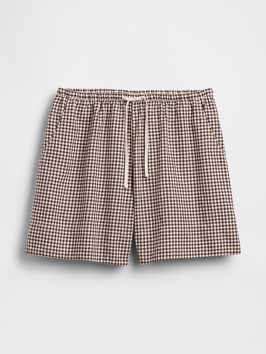 Image number 5 showing, Linen-Blend Easy Shorts