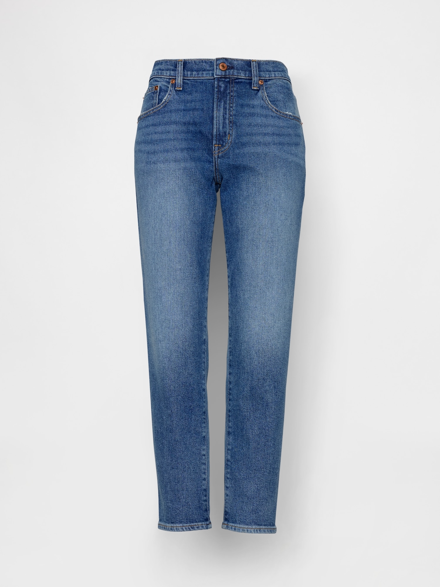 Женские джинсы Gap Mid Rise Slim Taper Jeans — фото 6