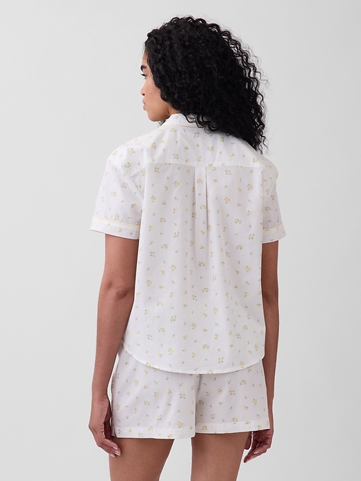 Image number 3 showing, Poplin PJ Shirt
