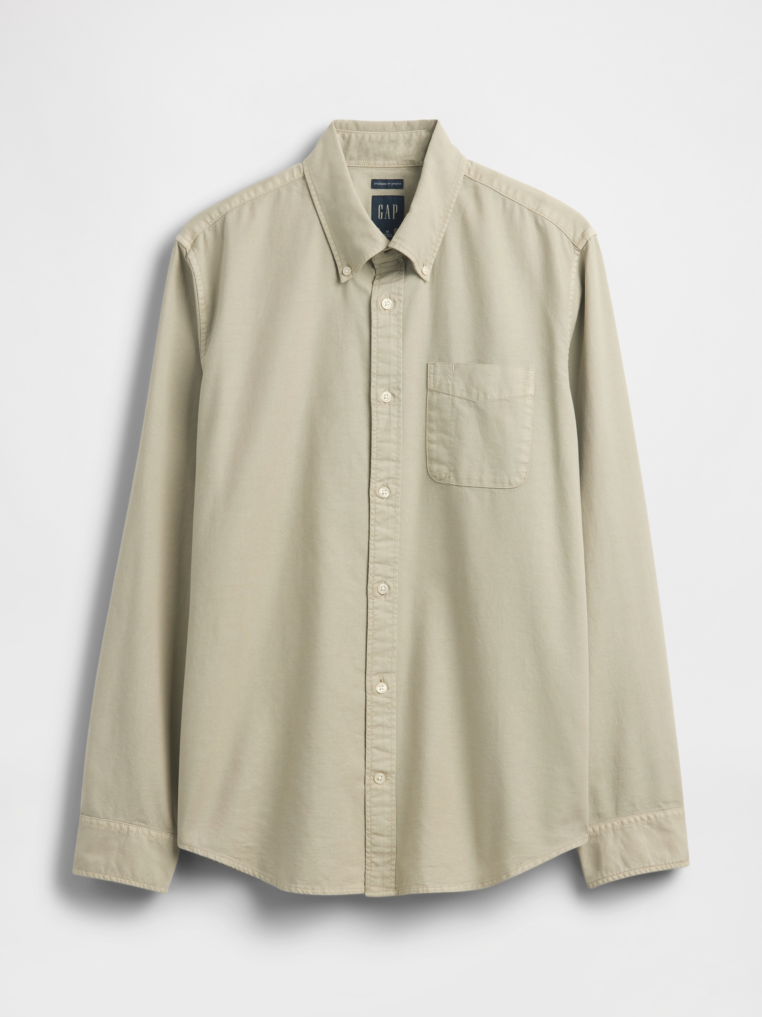 Plaid Oxford Button-Down Shirt