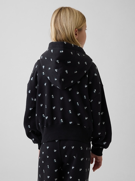 Image number 3 showing, Kids VintageSoft Oversized Logo Zip Hoodie