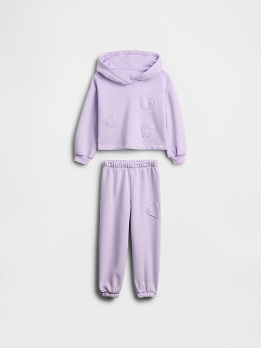 Image number 2 showing, Baby & Toddler VintageSoft Hoodie Outfit Set