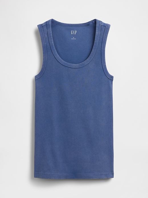 Image number 3 showing, Rib Scoop Tank Top