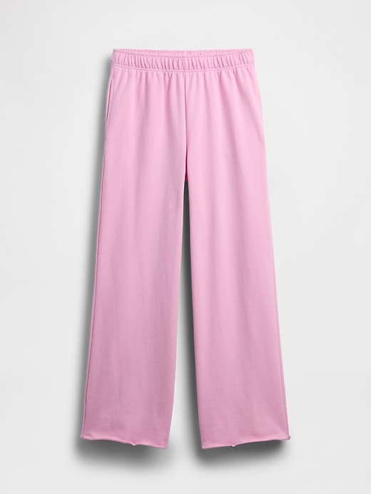 Image number 6 showing, VintageSoft Terry Wide-Leg Sweatpants