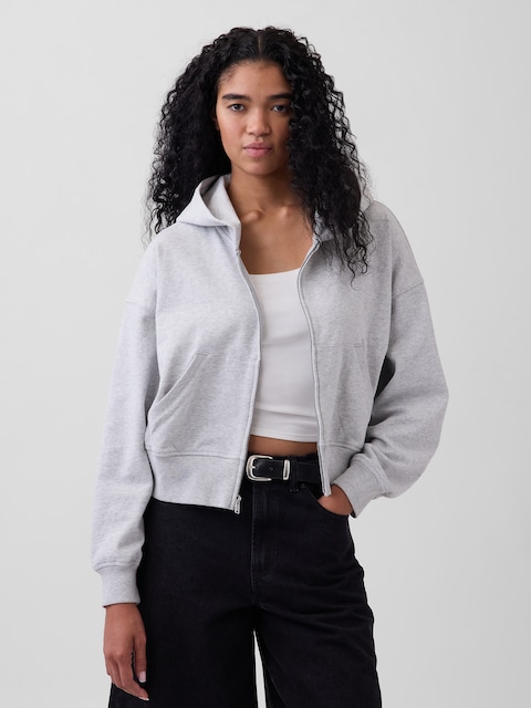 VintageSoft Terry Zip Hoodie