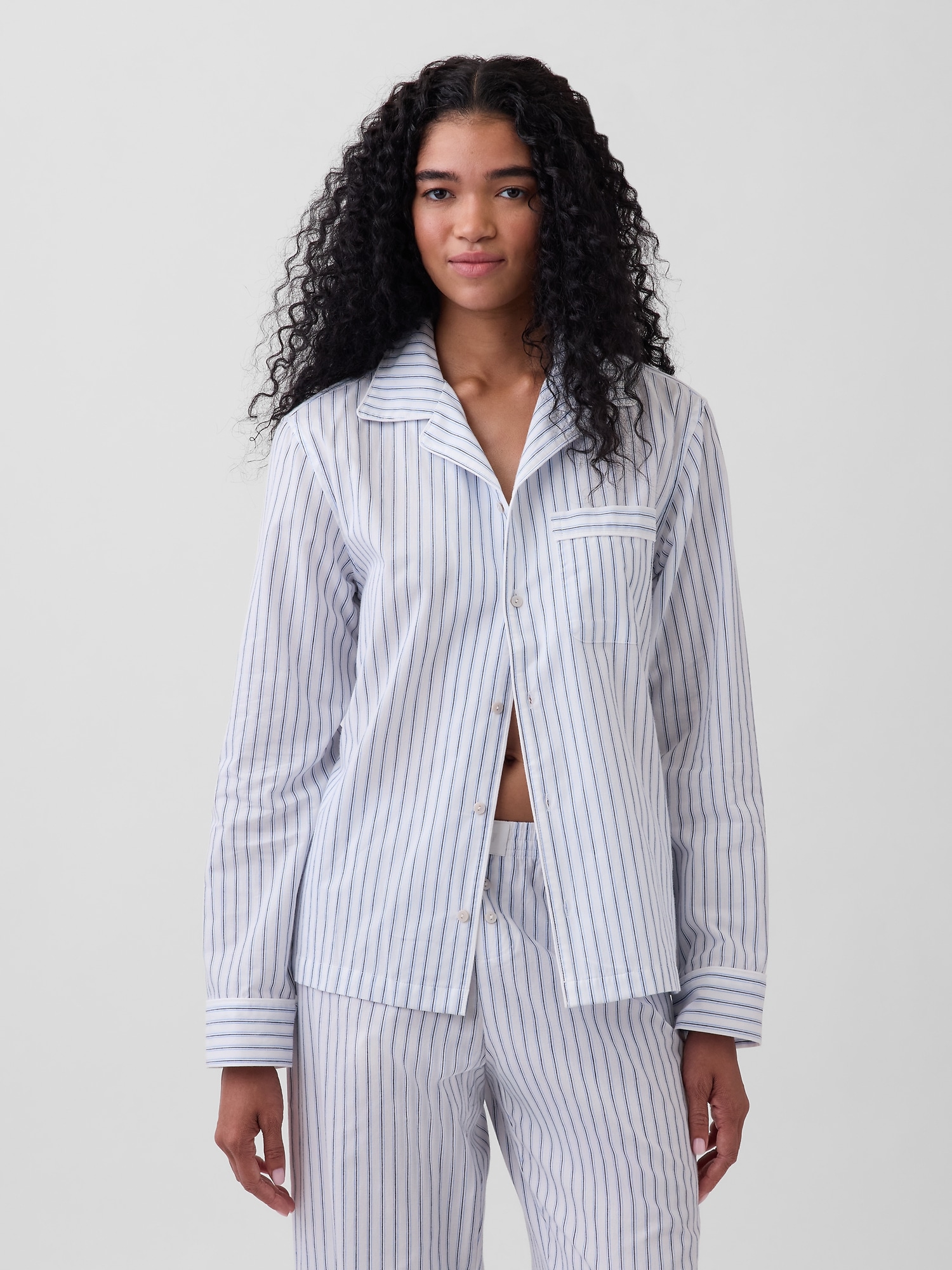 Poplin PJ Shirt