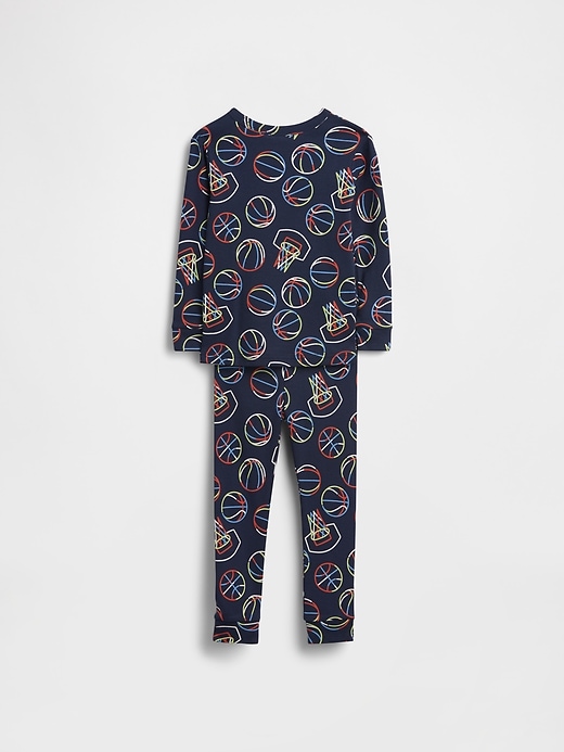 Image number 2 showing, Baby & Toddler Organic Brushed Cotton PJ Set