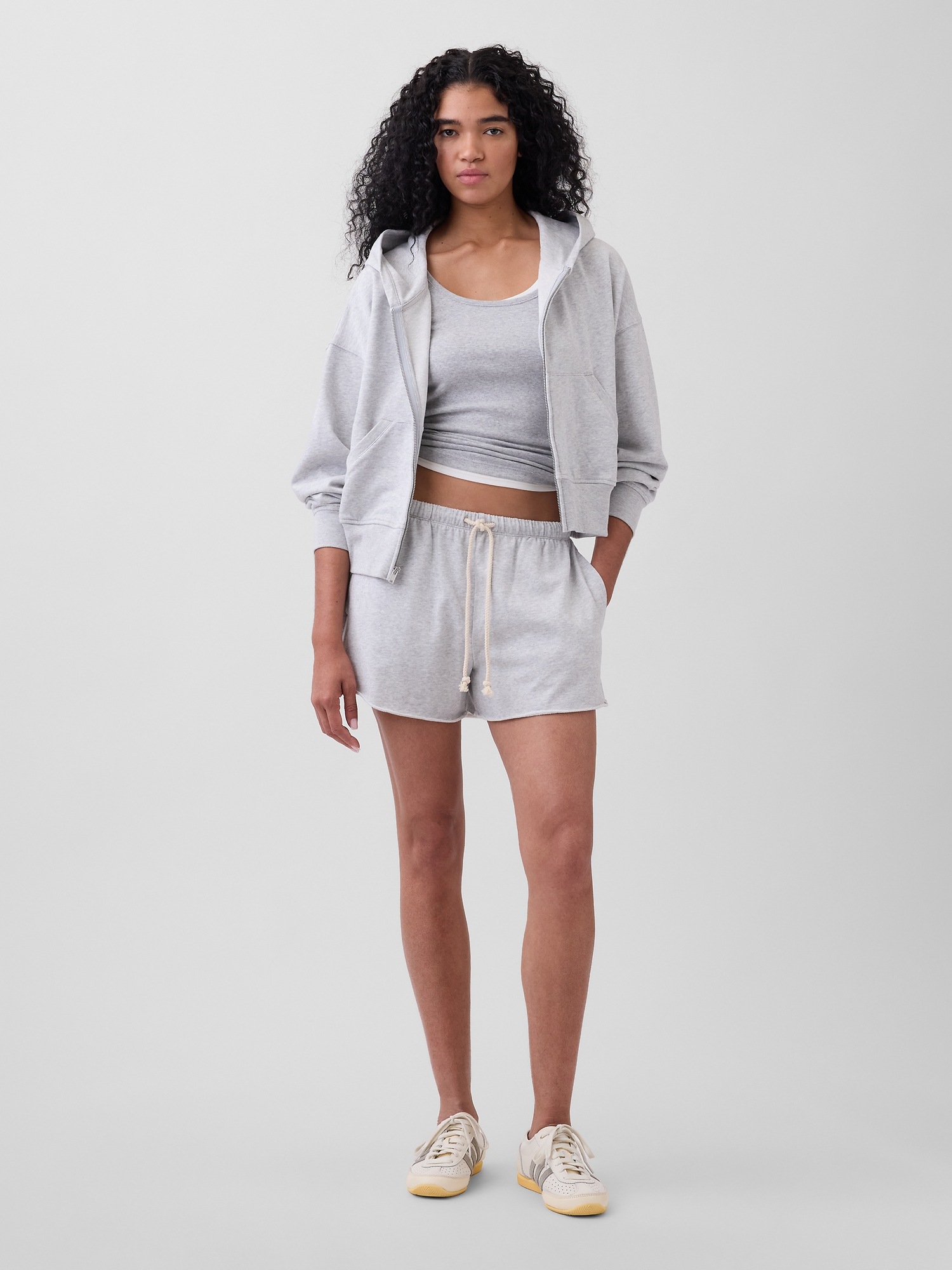 VintageSoft Terry Relaxed Sweat Shorts