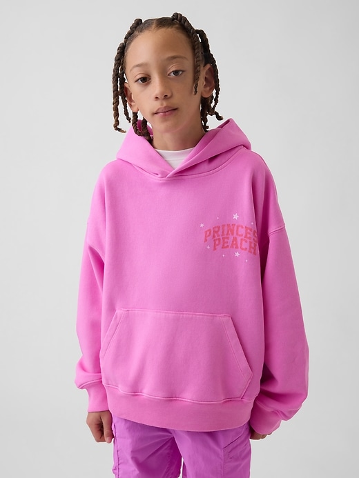 Image number 1 showing, Kids Super Mario VintageSoft Relaxed Hoodie