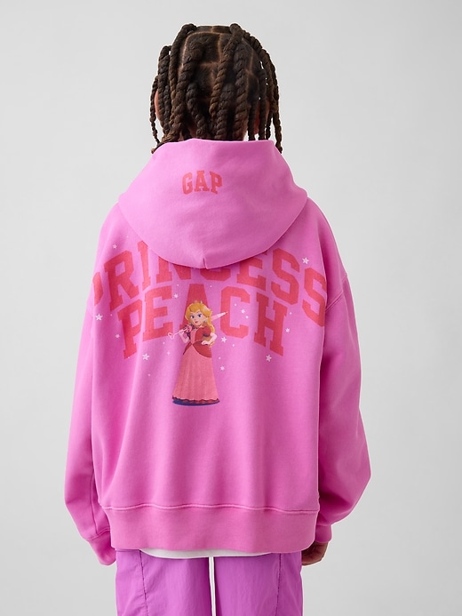 Image number 3 showing, Kids Super Mario VintageSoft Relaxed Hoodie