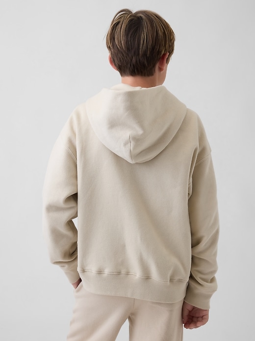 Image number 3 showing, Kids VintageSoft Logo Zip Hoodie