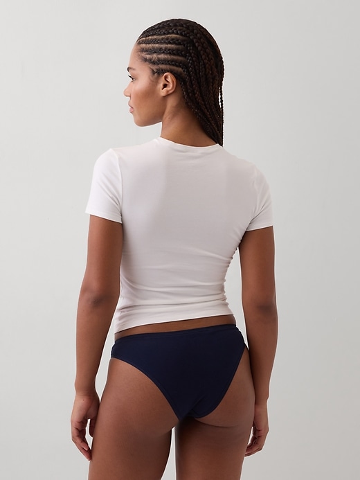 Image number 2 showing, Organic Stretch Cotton Cheeky