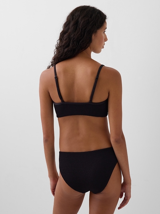 Image number 2 showing, Rib Scoop Neck Bikini Top