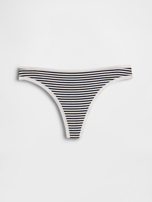 Image number 4 showing, Organic Stretch Cotton Thong