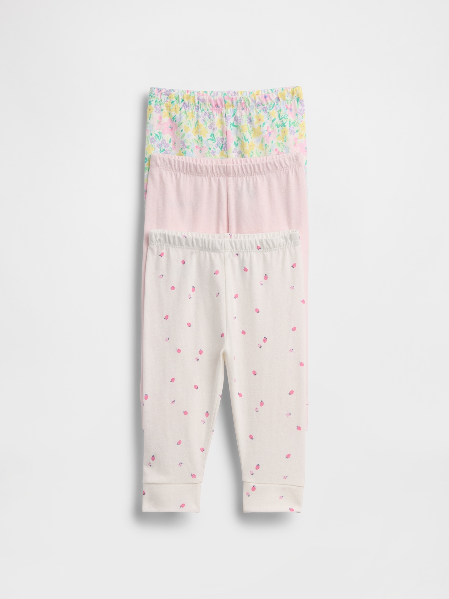 Baby First Favorites Organic Cotton Pull-On Pants (Multi-Pack)