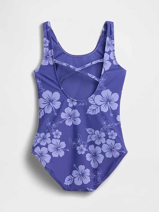 Image number 2 showing, Gap × Disney Kids Cross-Back One-Piece Swimsuit
