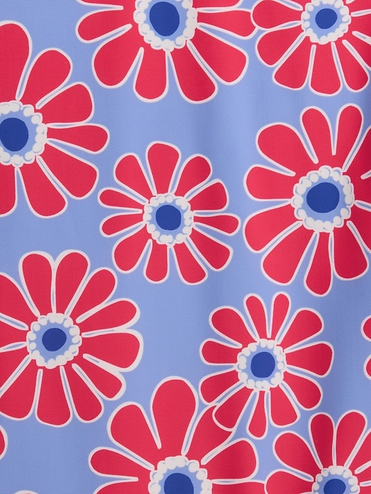 Image number 3 showing, Kids Cross-Back One-Piece Swimsuit