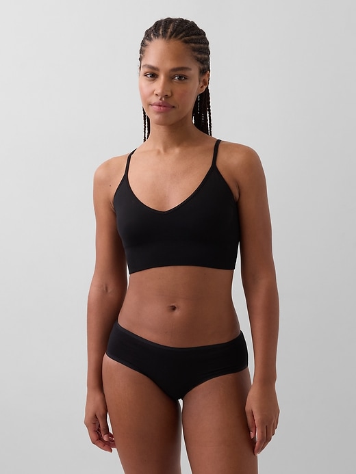 Image number 1 showing, Seamless Plunge Bralette