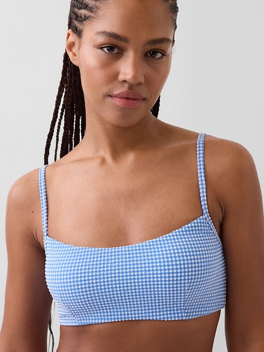 Image number 3 showing, Rib Scoop Neck Bikini Top